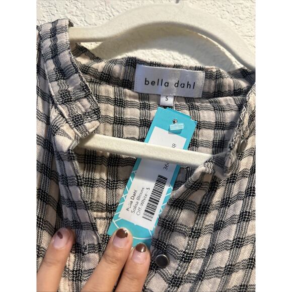 Bella Dahl Solisa Blouse Off-White Size Small - Picture 3 of 5